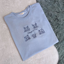 Load image into Gallery viewer, Karma is a Cat - Embroidered T-Shirt
