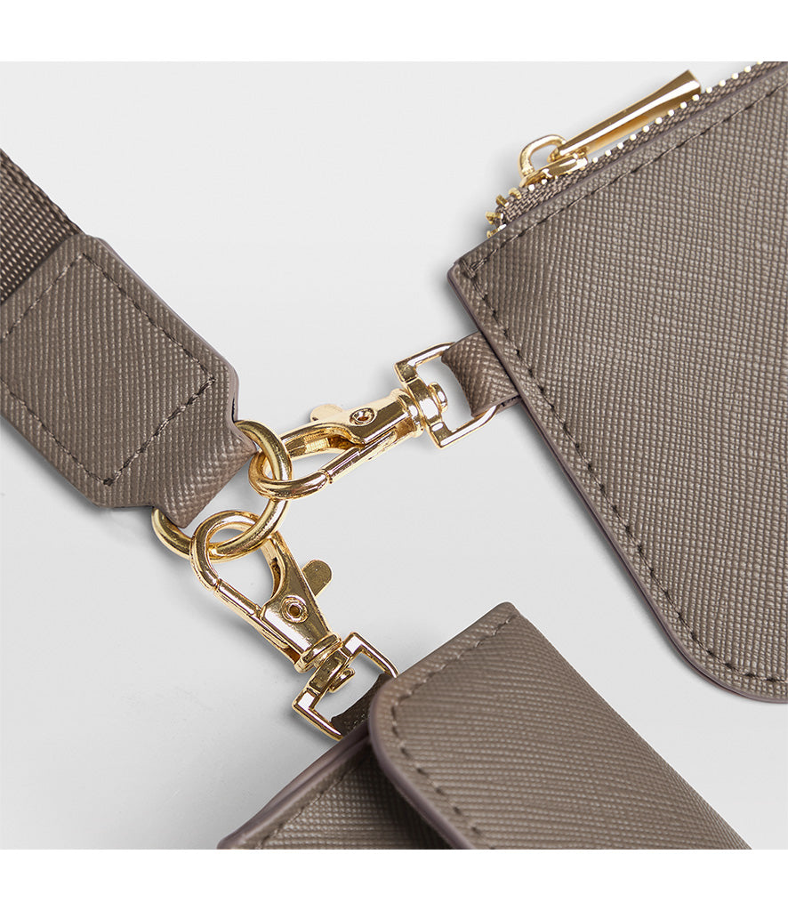 Wristlet Pouch/Purse - Faux Leather