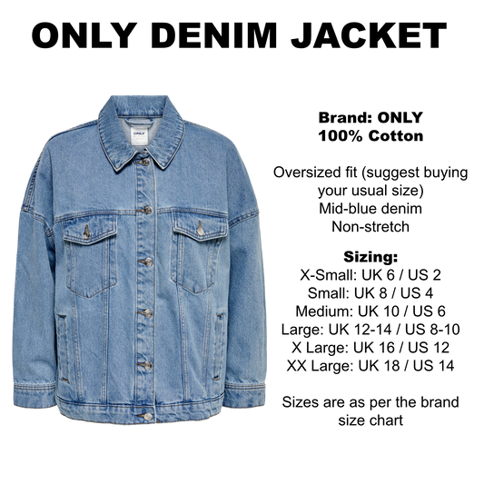 Adult Denim Jacket - Women's - Multiple Styles