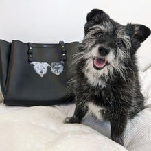 Load image into Gallery viewer, Small Hand-Painted Pet Portrait Leather/Faux Leather Items - Purse, Bag, Wallet