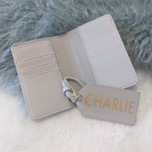 Load image into Gallery viewer, Hand-Painted Pet Portrait Passport Cover, Luggage Set