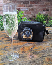 Load image into Gallery viewer, Medium Hand-Painted Pet Portrait Leather/Faux Leather Items - Purse, Bag, Wallet