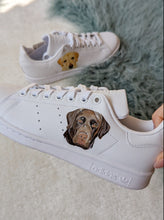 Load image into Gallery viewer, Hand-Painted Pet Portrait Trainers/Sneakers