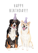 Load image into Gallery viewer, Happy Birthday - Dog Greeting Card 🥳🎂