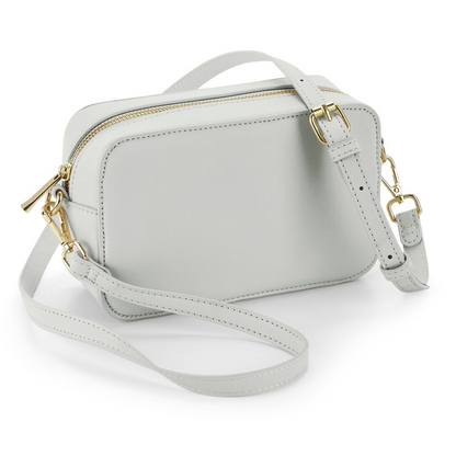 Structured Cross-Body Bag - Faux Leather
