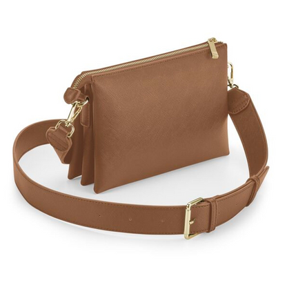 Soft Cross-Body Bag - Faux Leather