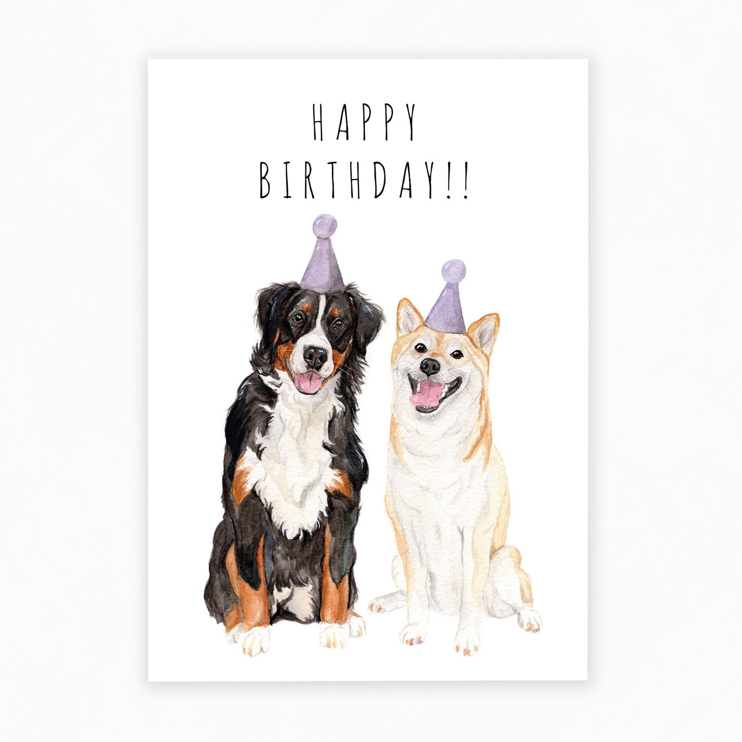 Happy Birthday - Dog Greeting Card 🥳🎂