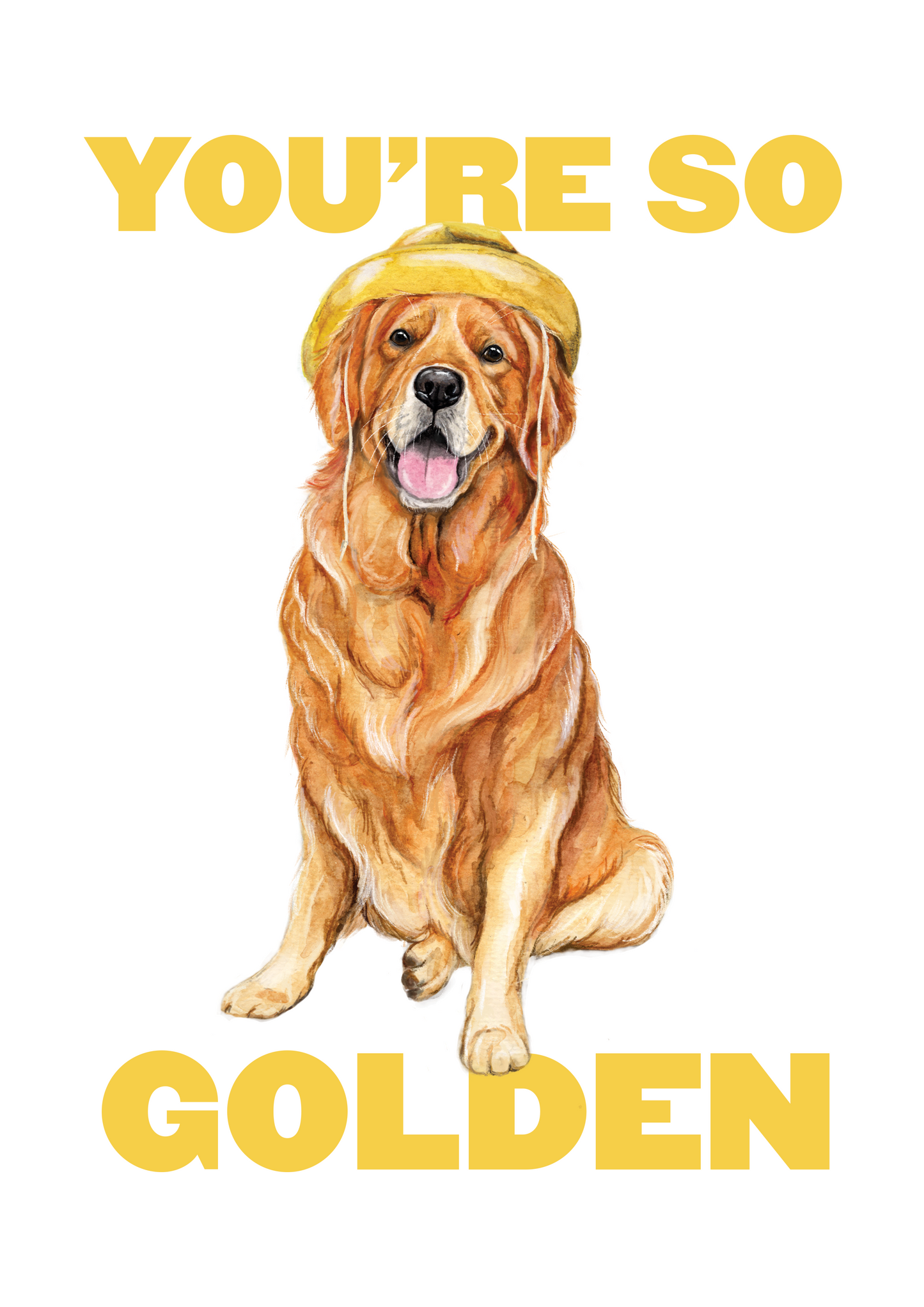You're So Golden - Art Print