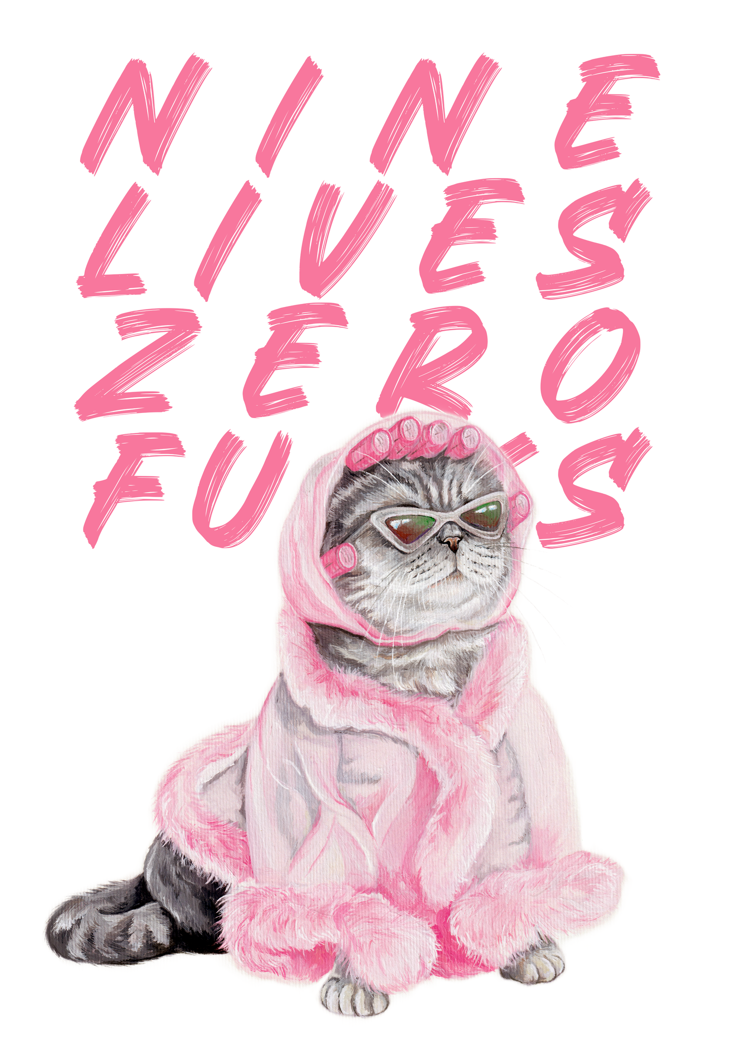 Nine Lives - Art Print