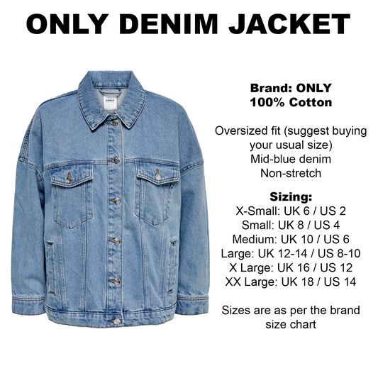 Adult Denim Jacket - Women's - Multiple Styles Available