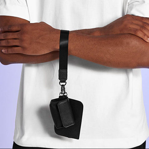 Wristlet Pouch/Purse - Faux Leather