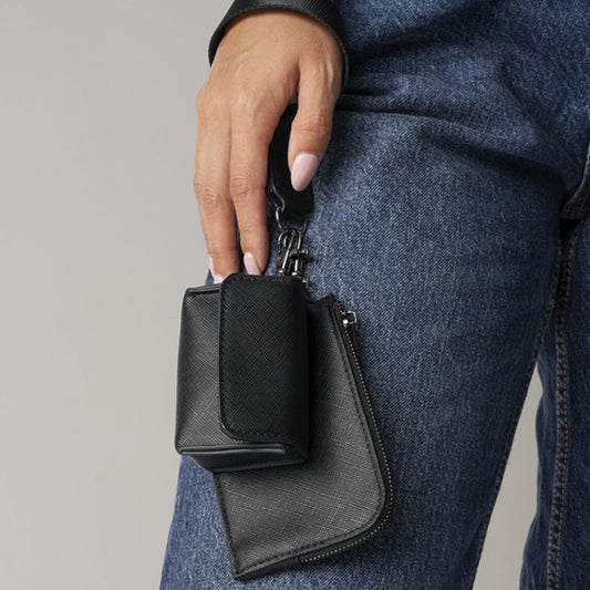 Wristlet Pouch/Purse - Faux Leather