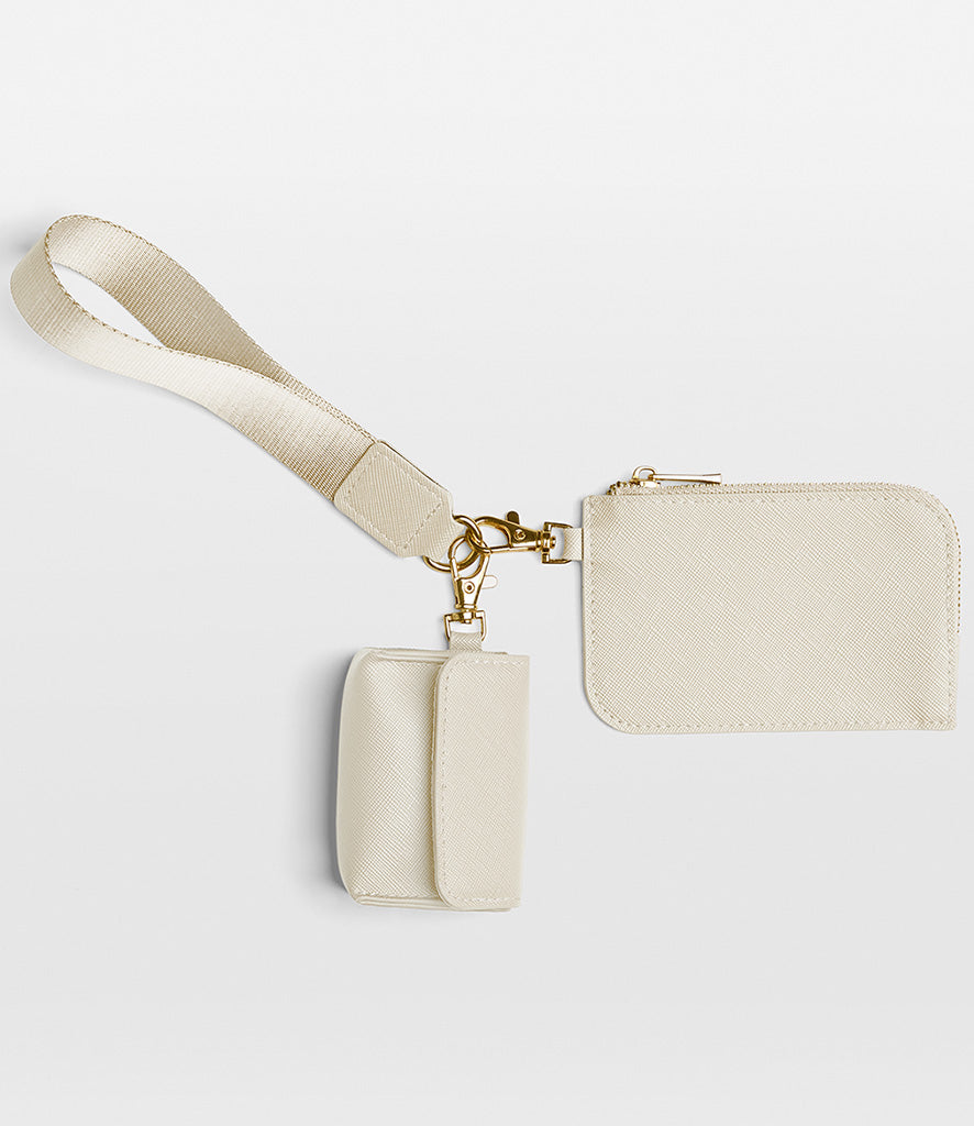 Wristlet Pouch/Purse - Faux Leather