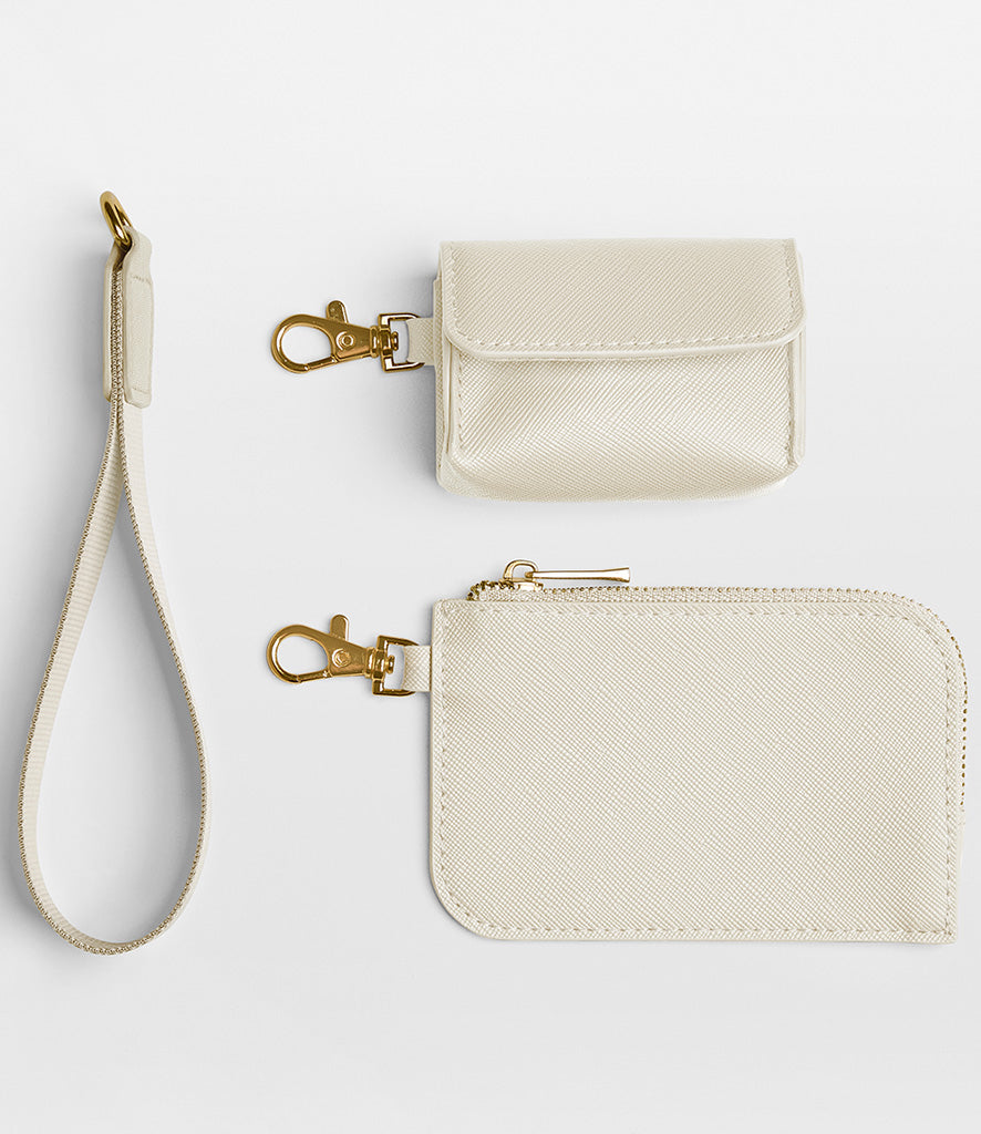 Wristlet Pouch/Purse - Faux Leather