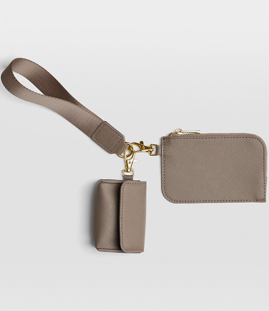 Wristlet Pouch/Purse - Faux Leather