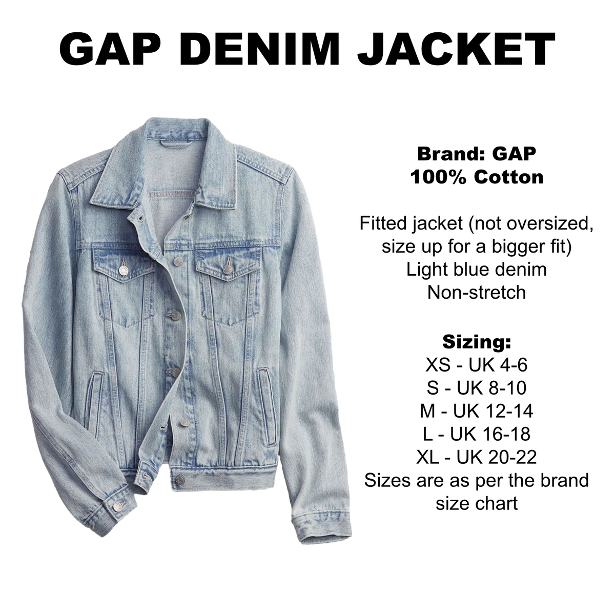 Adult Denim Jacket - Women's - Multiple Styles