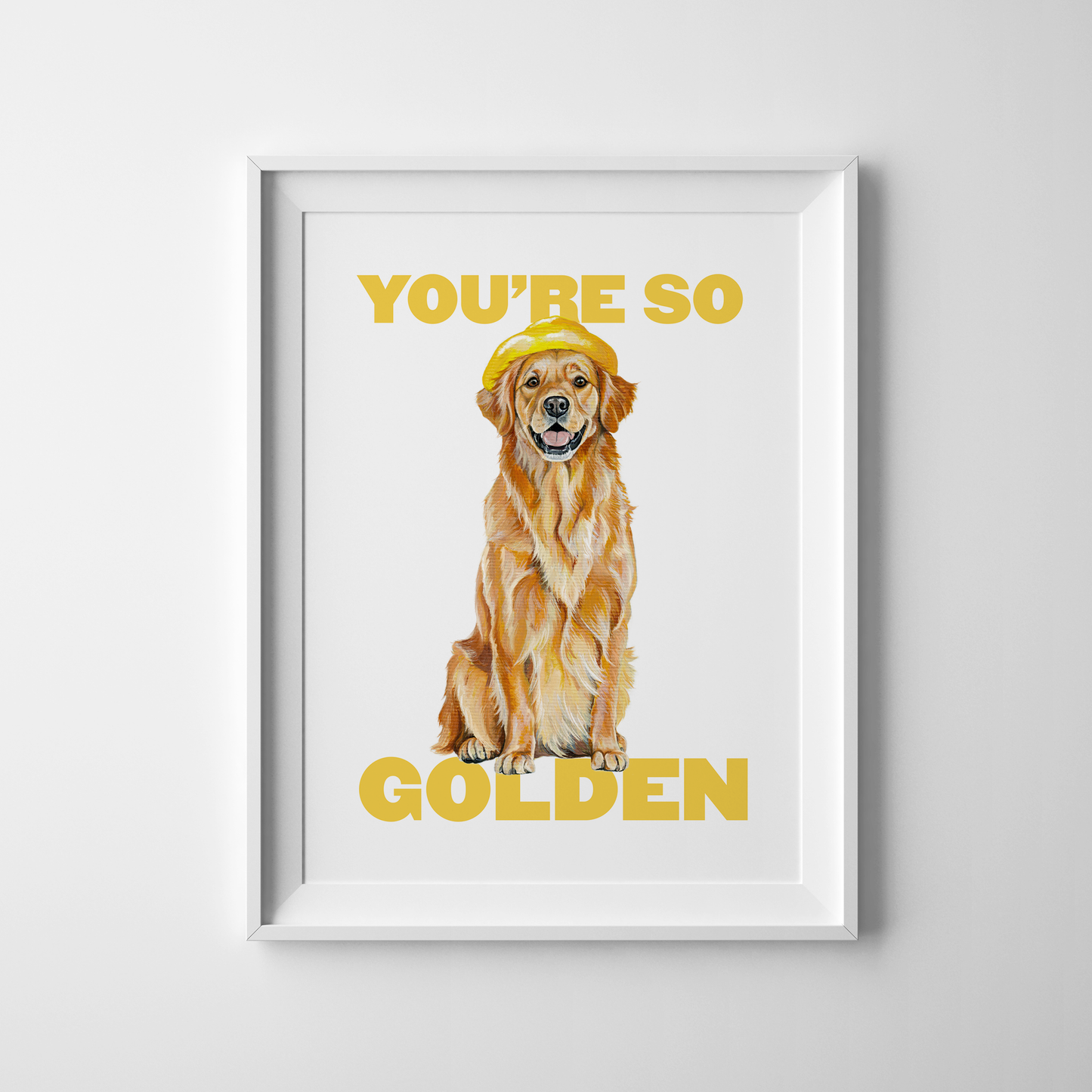 You're So Golden - Art Print