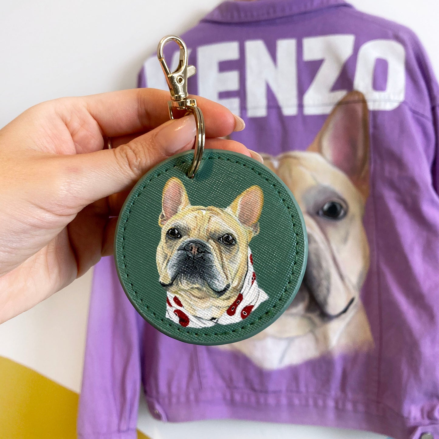Pet Portrait Leather/Faux Leather Accessories