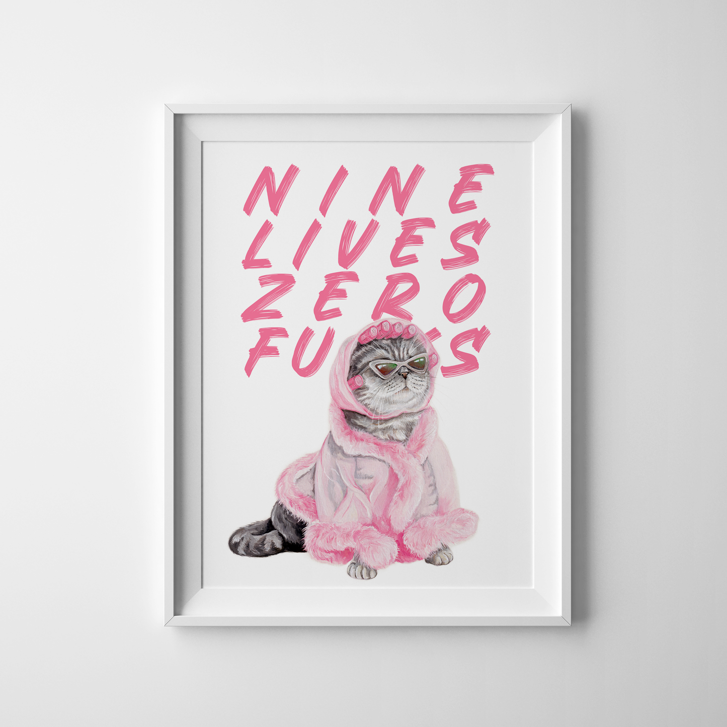 Nine Lives - Art Print