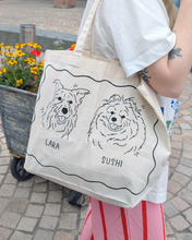 Load image into Gallery viewer, Market Exclusive - Pet Portrait Tote Bag 🛍️🐶🐈 - Collection Only
