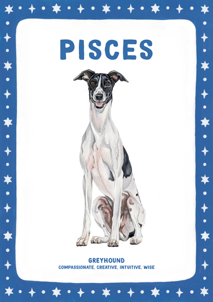 Dog Zodiac Sign - Art Print