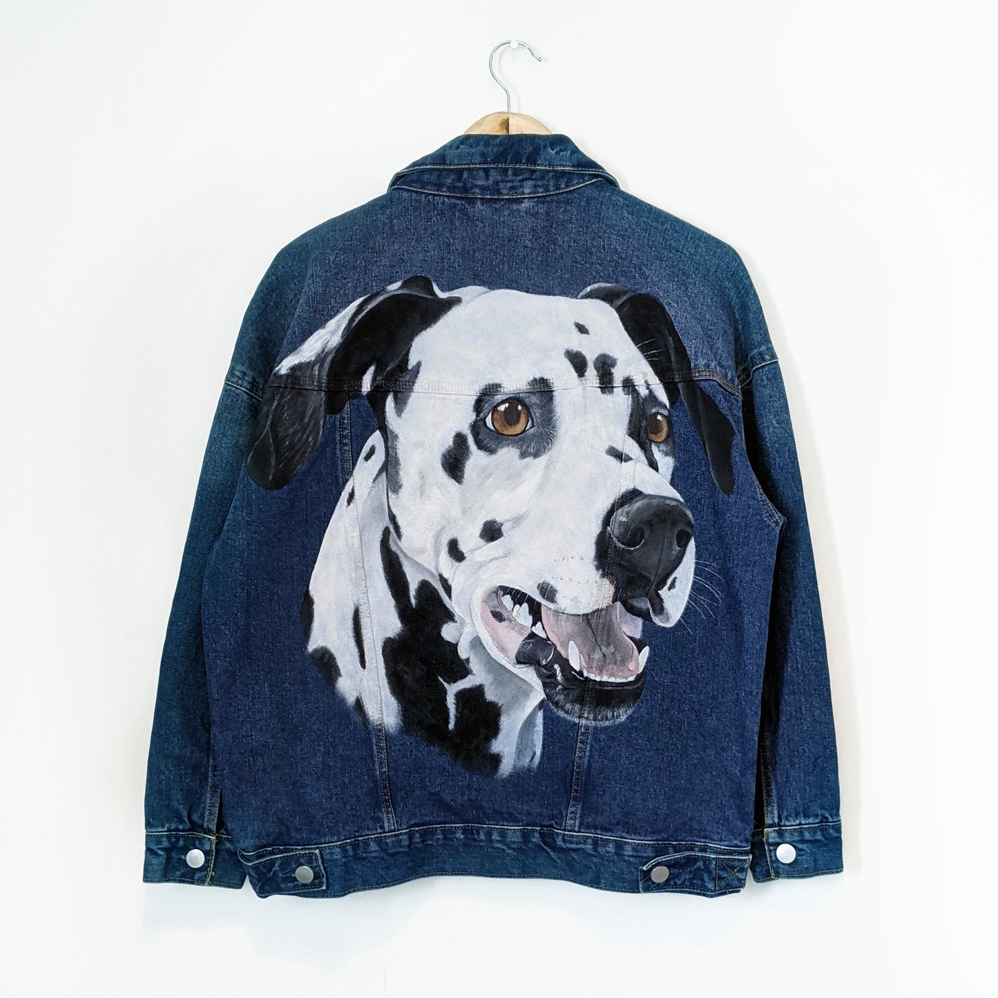 Adult Pet Portrait Denim Jacket