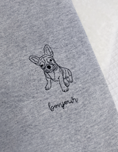 Load image into Gallery viewer, Bonjour Frenchie - Embroidered T-Shirt
