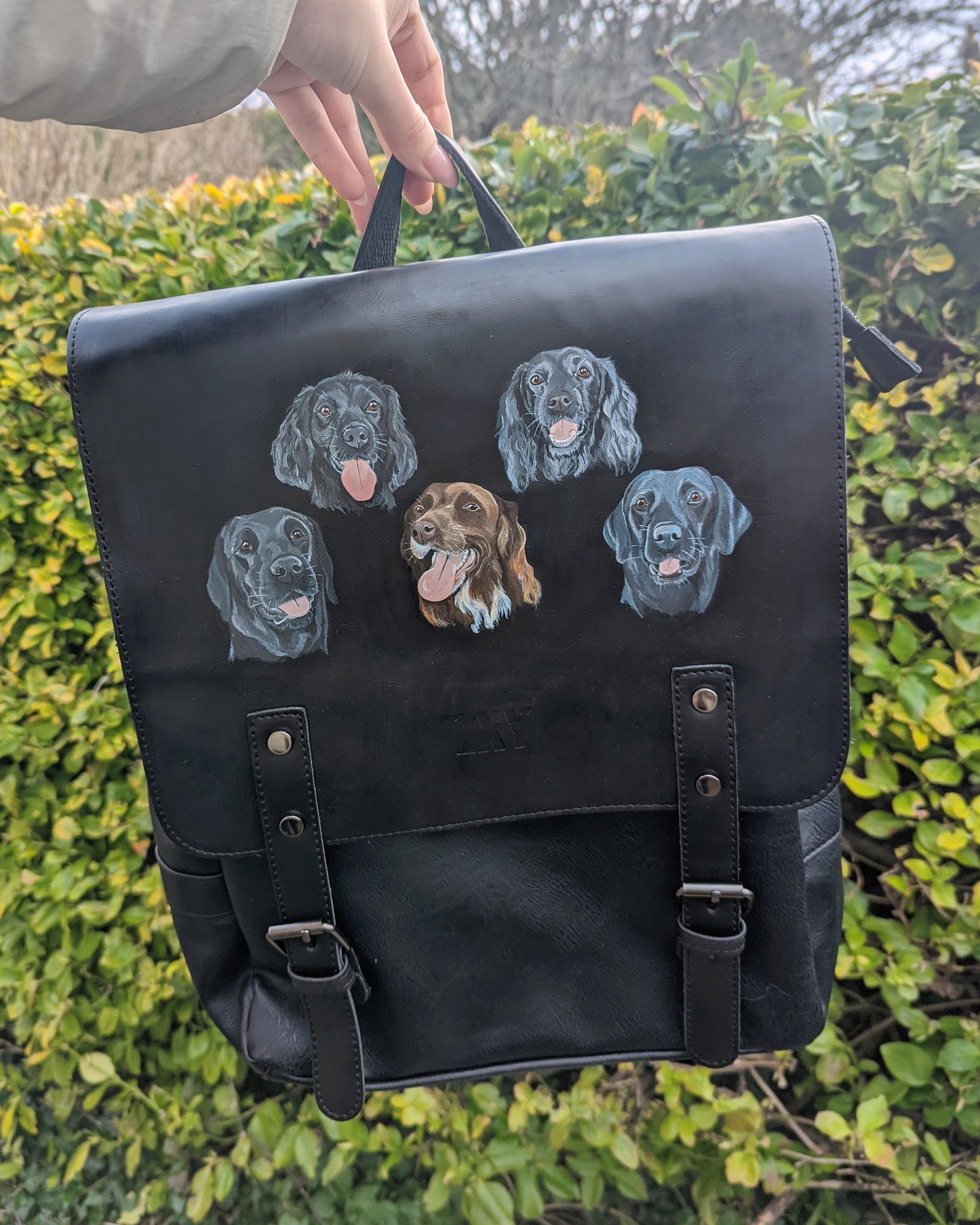 Pet Portrait Leather/Faux Leather Accessories