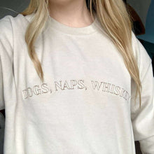 Load image into Gallery viewer, &#39;Favourite Things&#39; - Embroidered Sweatshirt - Custom Text
