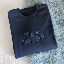 Load image into Gallery viewer, It&#39;ll be okay, we have dogs! - Embroidered Sweatshirt
