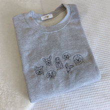 Load image into Gallery viewer, It&#39;ll be okay, we have dogs! - Embroidered Sweatshirt

