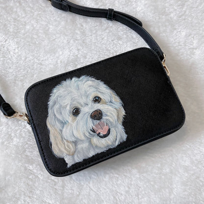 Structured Cross-Body Bag - Faux Leather