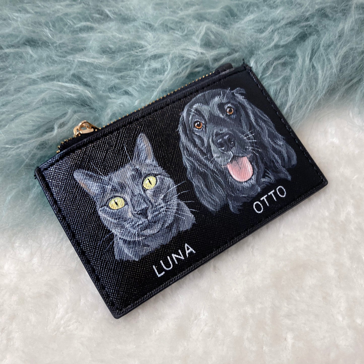 Coin Purse / Wallet - Faux Leather