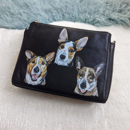 Pet Portrait Leather/Faux Leather Accessories