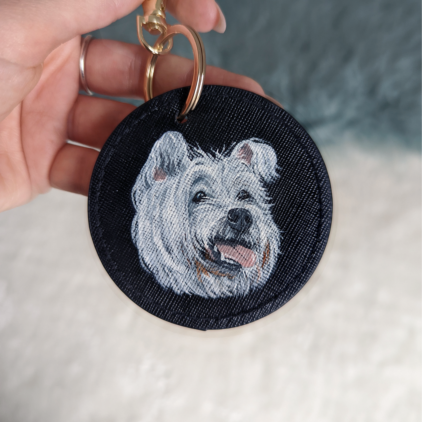 Pet Portrait Leather/Faux Leather Accessories