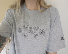 Load image into Gallery viewer, It&#39;ll be okay, we have dogs! - Embroidered T-Shirt
